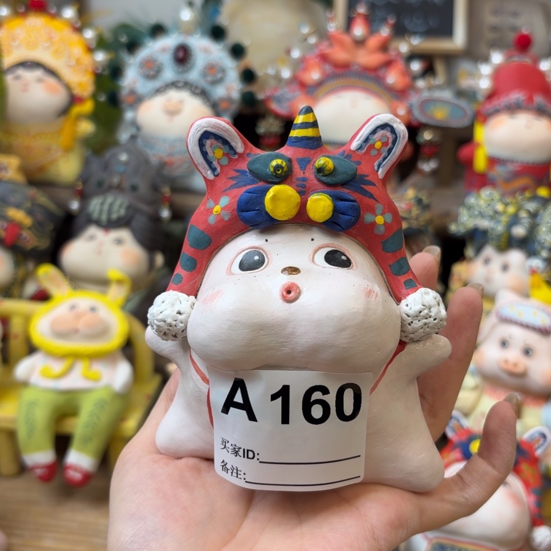 鲨***️陶土手工陶艺摆件
