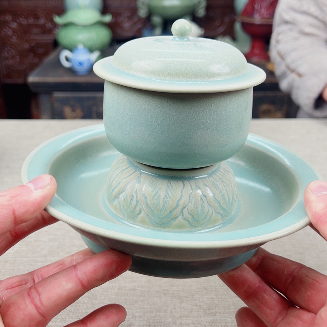 瓷片正能量陶瓷艺术品