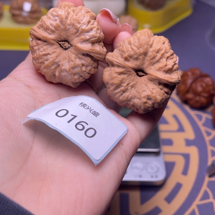 文玩核桃把件蛤蟆40.0160