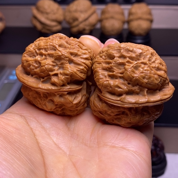 文玩核桃把件霸王蟾疙瘩包26