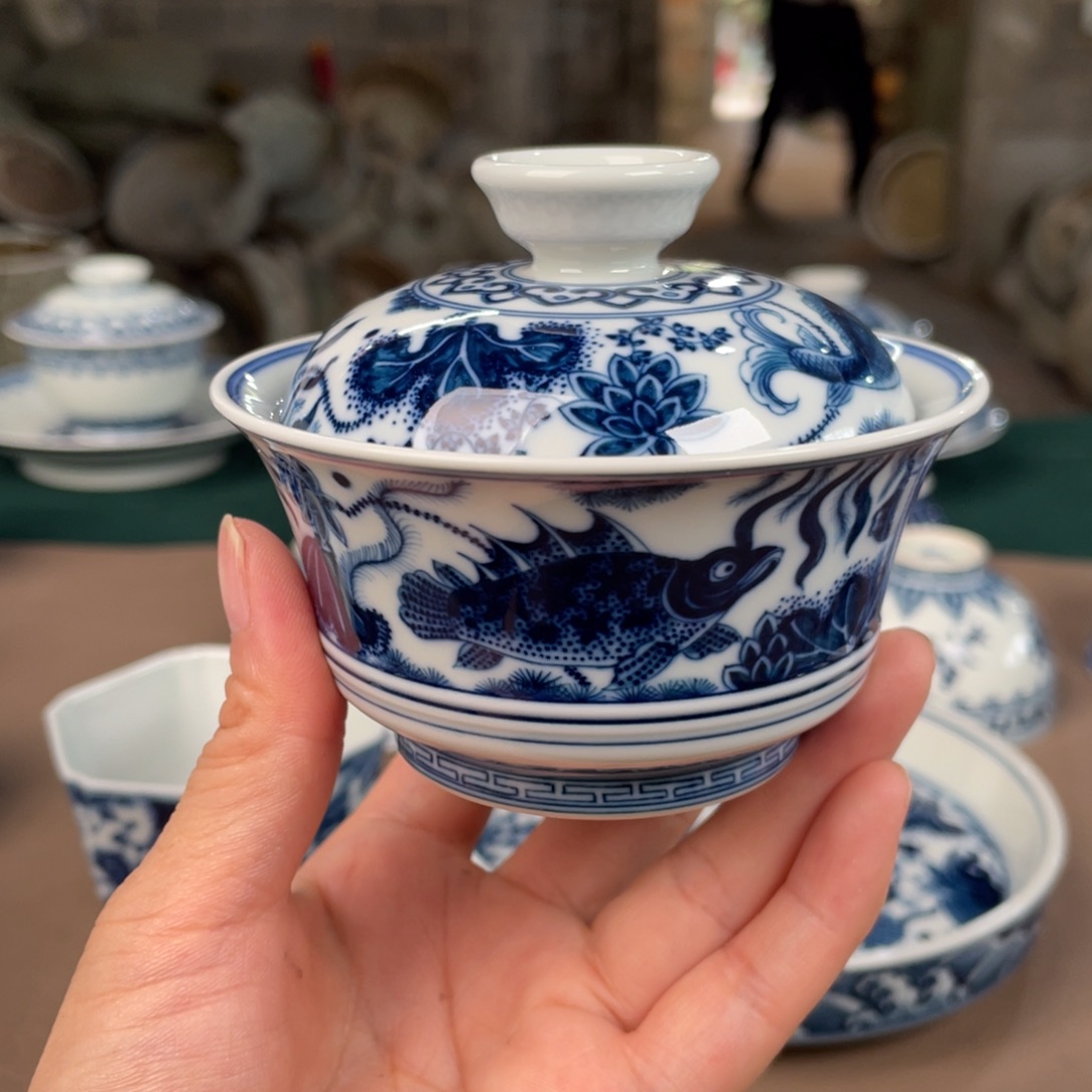 景德镇陶瓷手工手绘