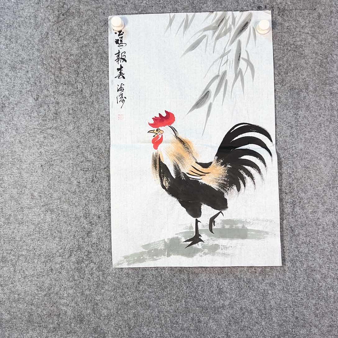 国画361 花鸟和蝴蝶等鸟类都能