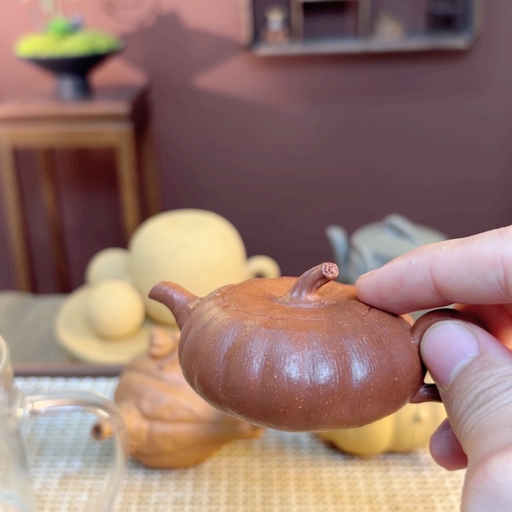 紫砂茶壶荒*紫砂喔做的