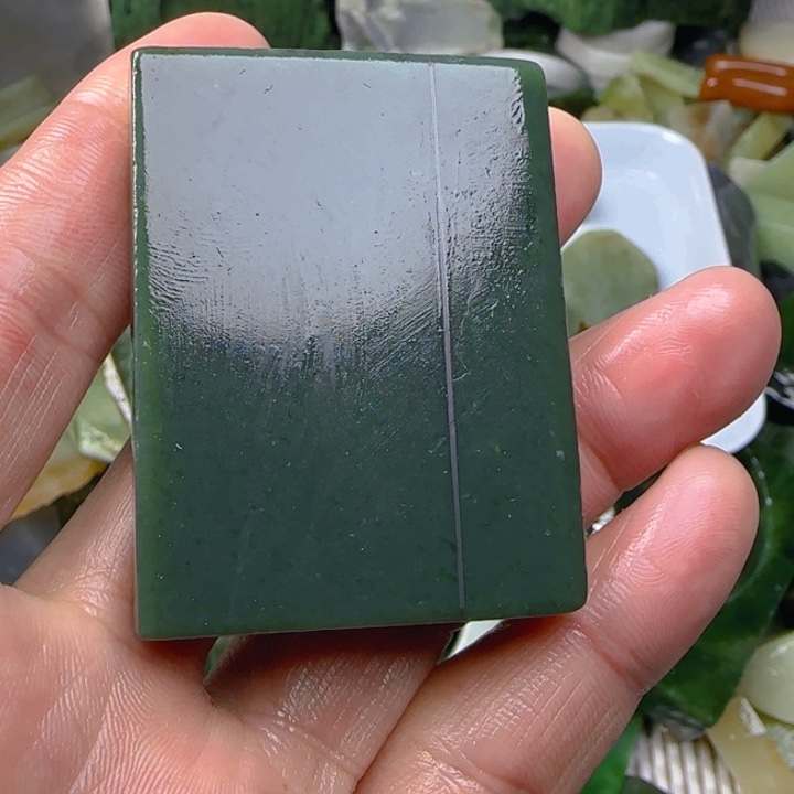 未镶嵌和田玉珠宝半成品！