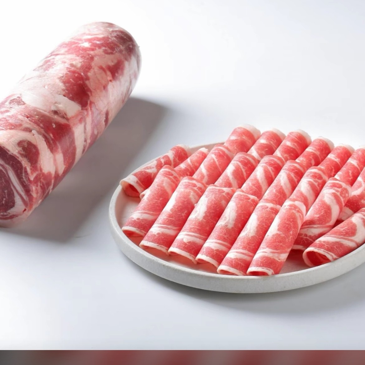 草原无尾羔羊肉卷