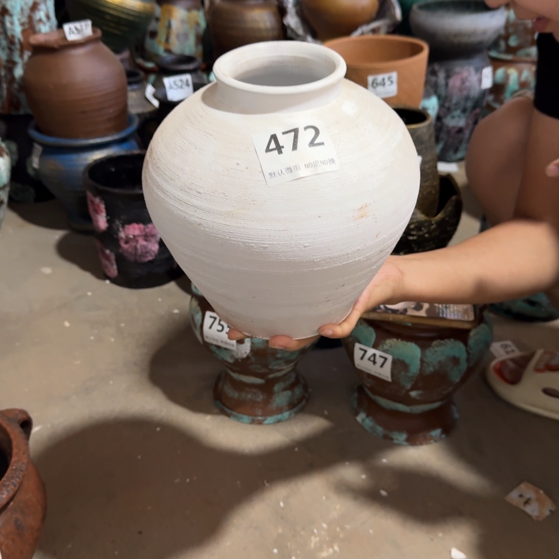 粗陶高度20口径8带孔（水培无孔下单备注）