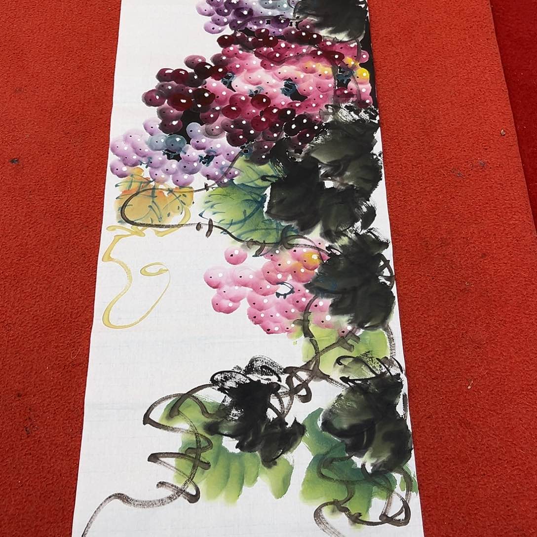 国画手绘国画作品
