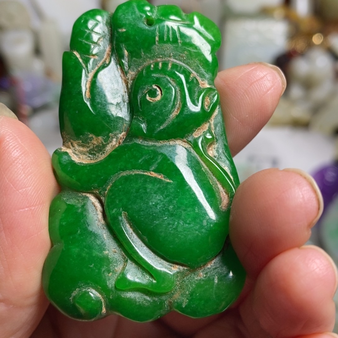 和田玉（糖玉）未镶嵌颈饰