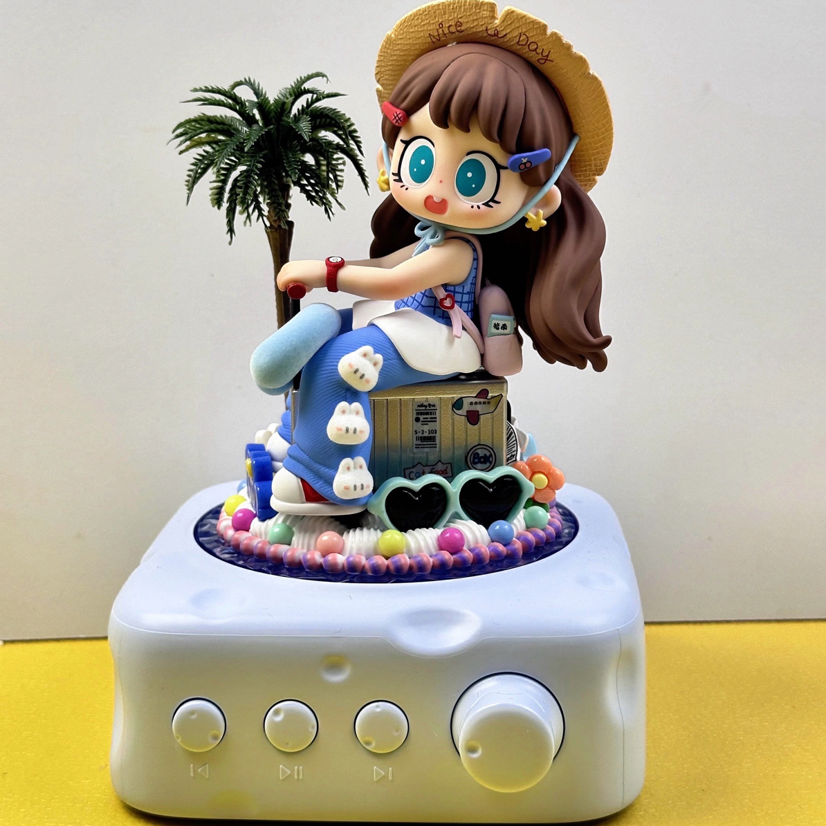 【蜜啦少女】手工制作diy 奶油胶潮玩摆件手工diy 礼物