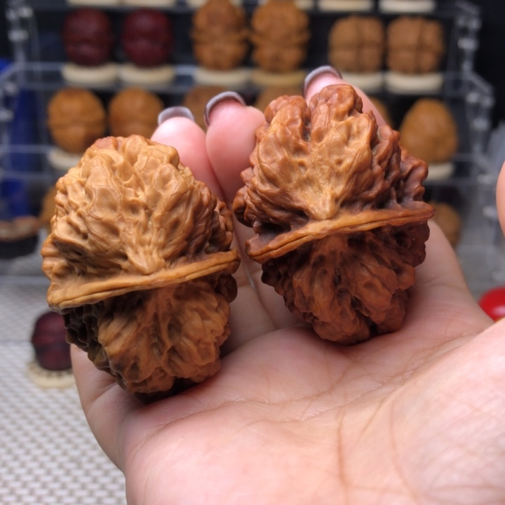 文玩核桃把件2号上古金蟾48尺