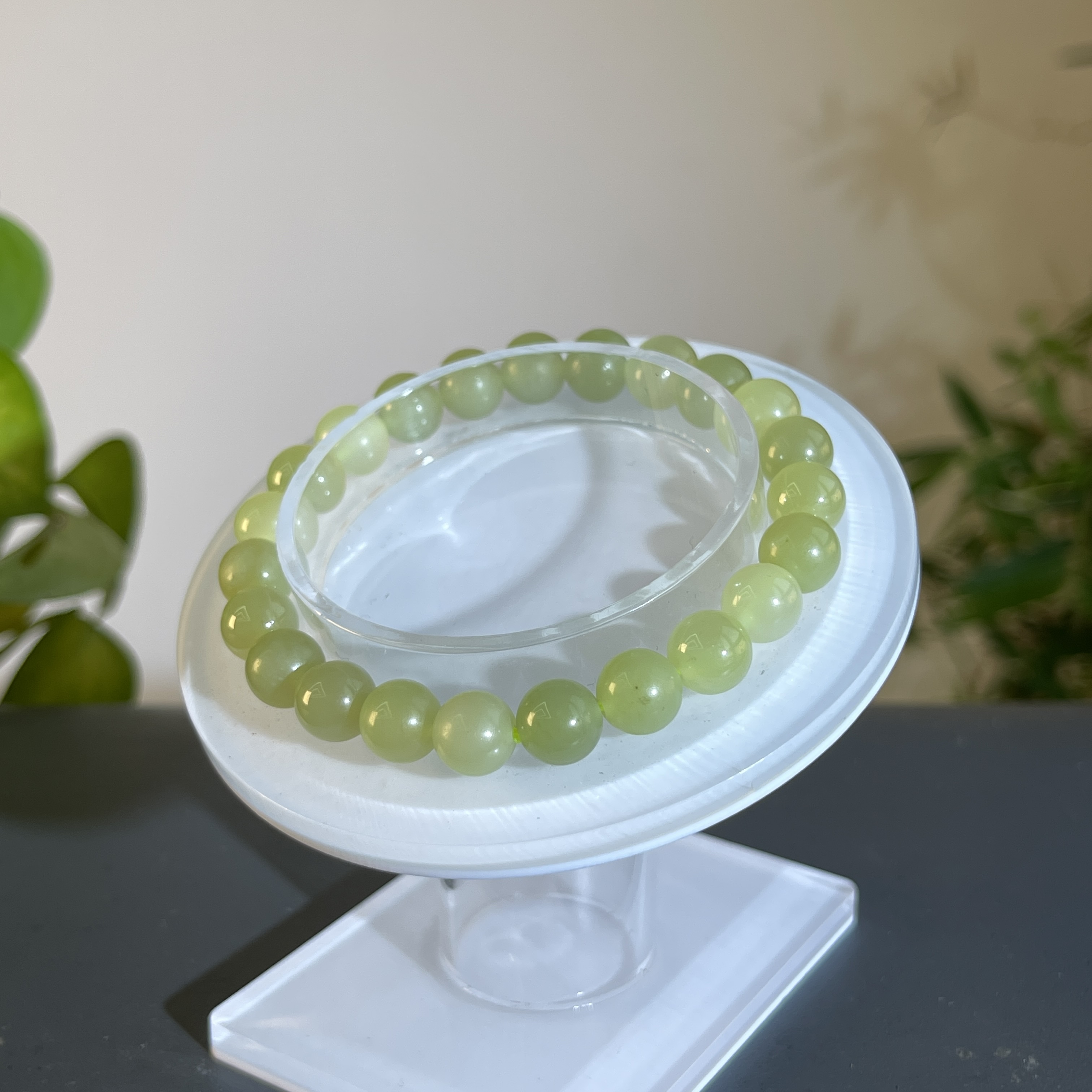 JXW09-019 和田玉-手串