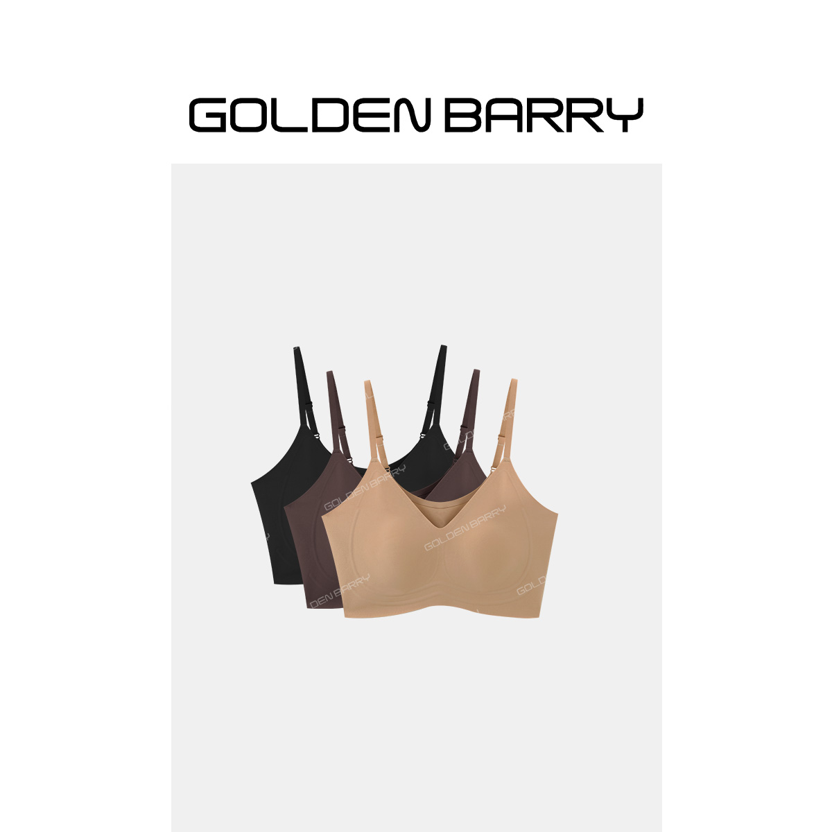 GOLDENBARRY舒适无痕百搭文胸背心吊带GB063324001