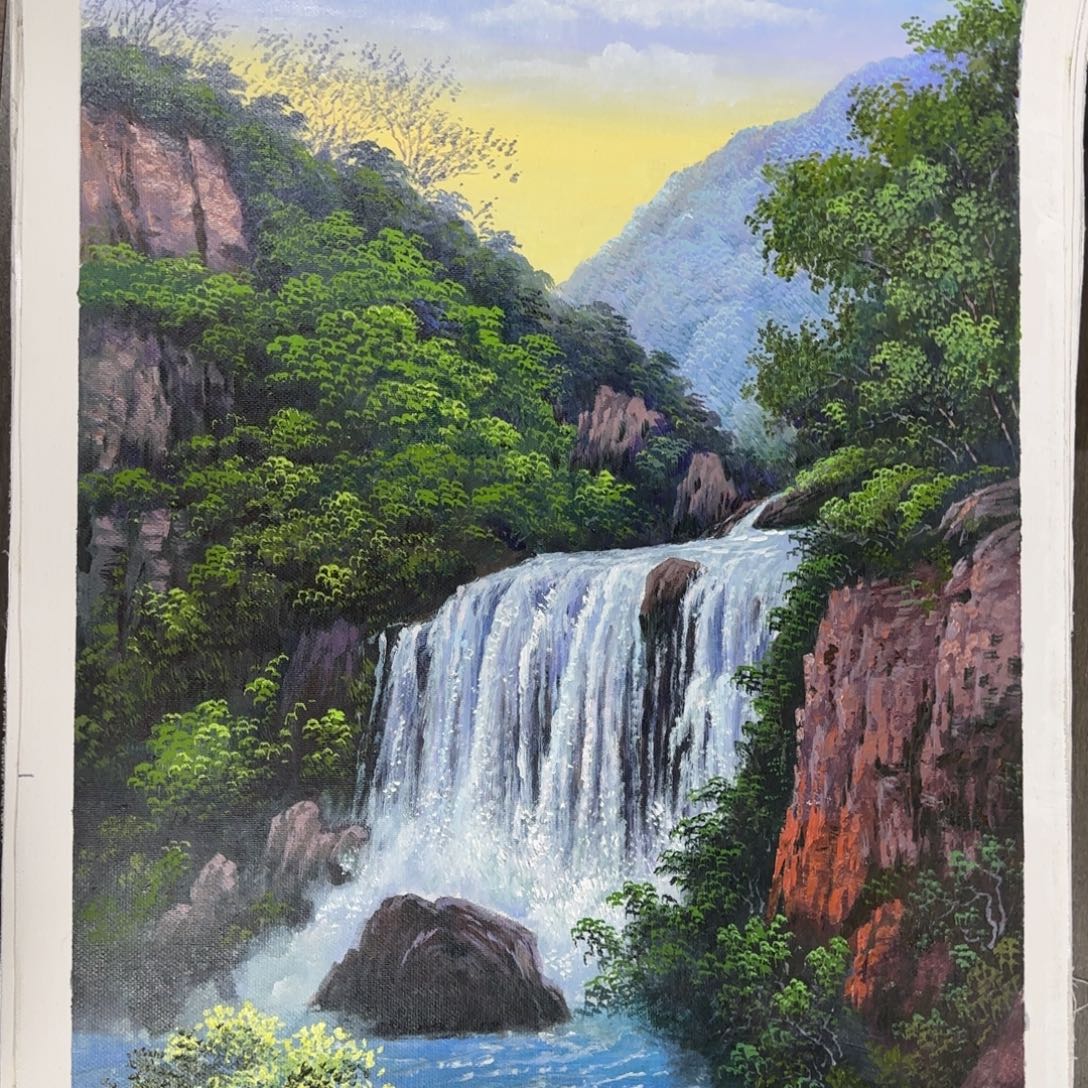 油画加油加油努力加油加油