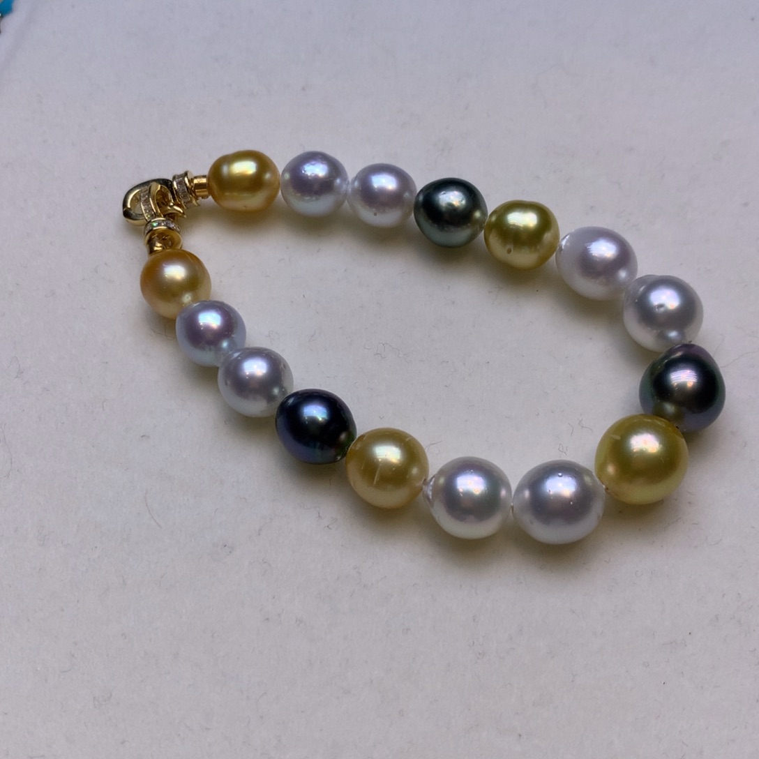 未镶嵌手链淡水珍珠