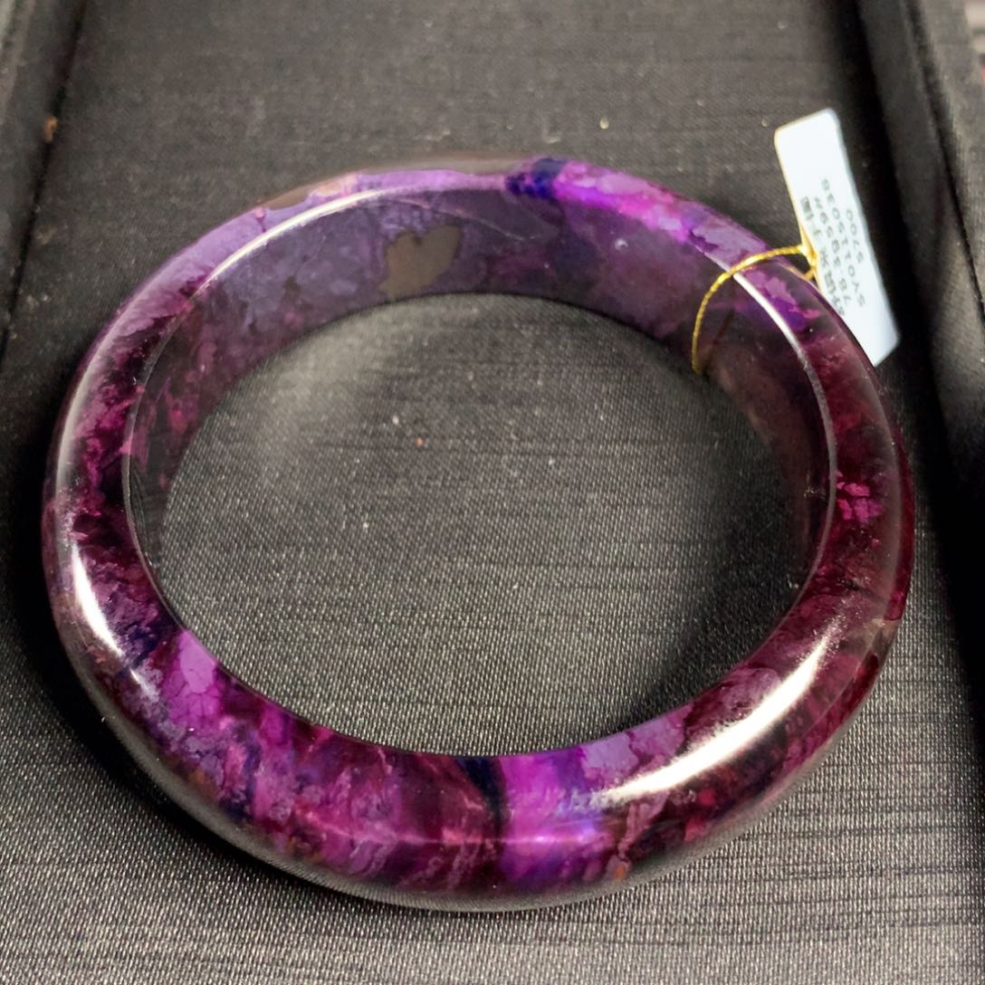 苏纪石（舒俱来）手镯未镶嵌