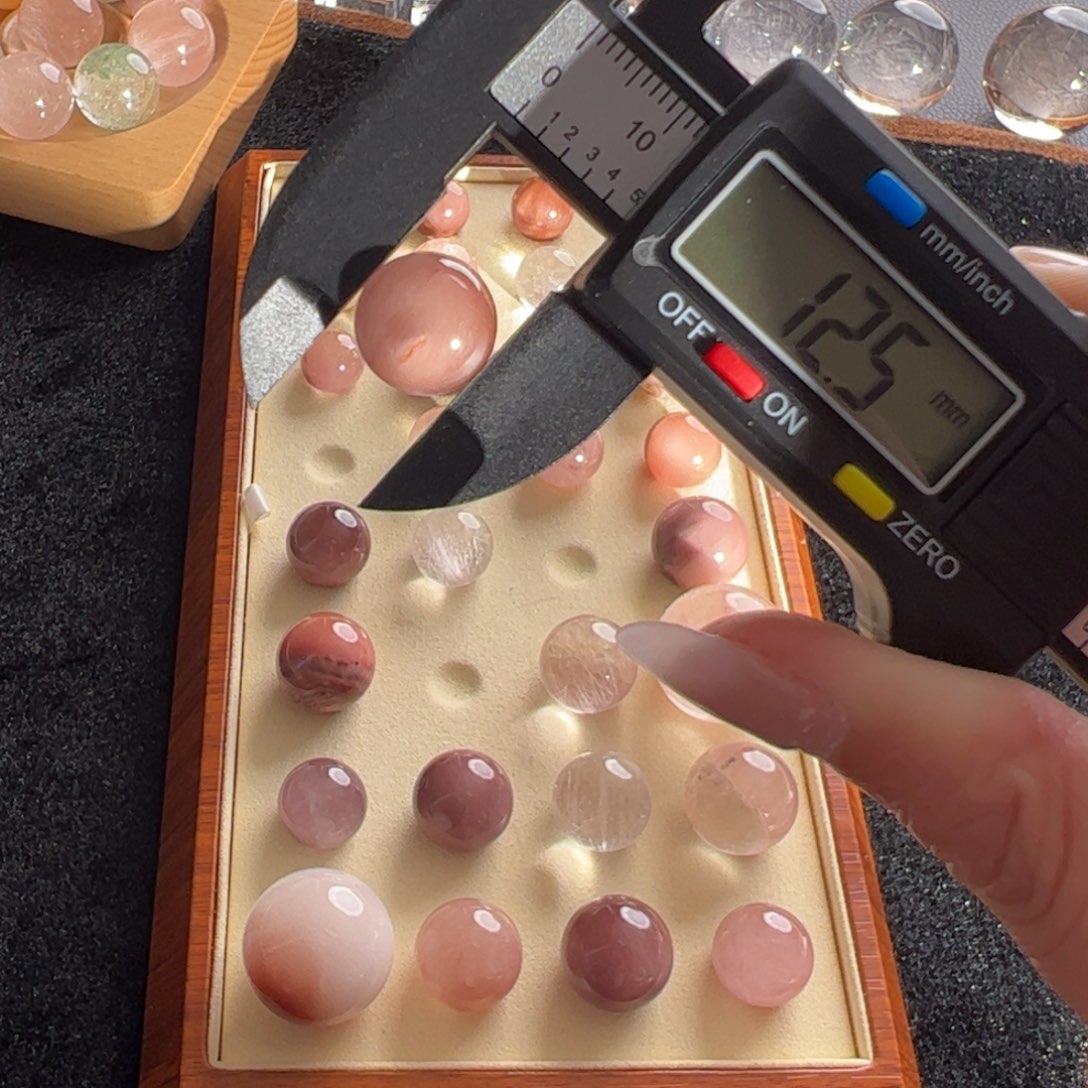 福***子未镶嵌水晶手链12.5m不打孔不退不换