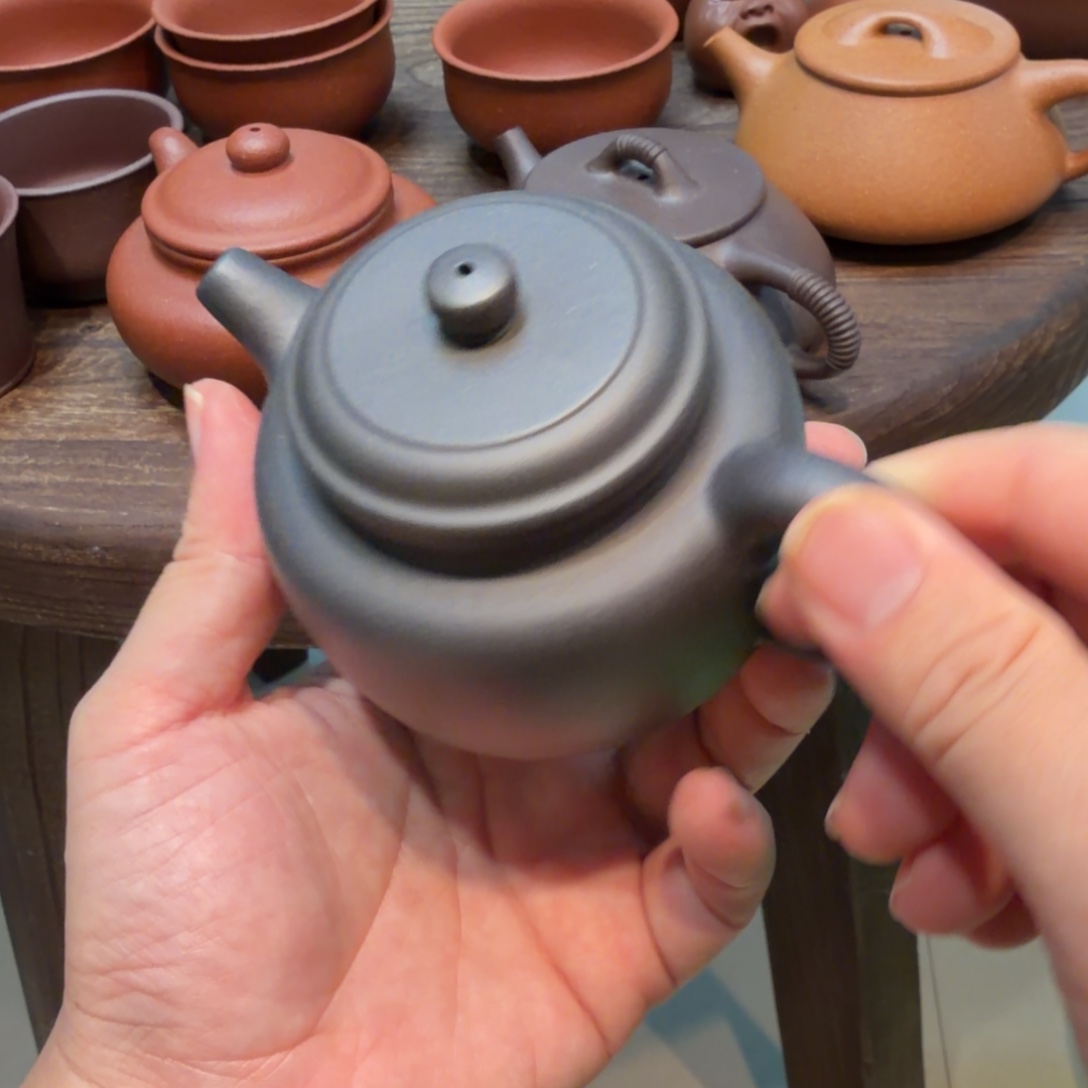 茶壶紫砂微瑕的壶