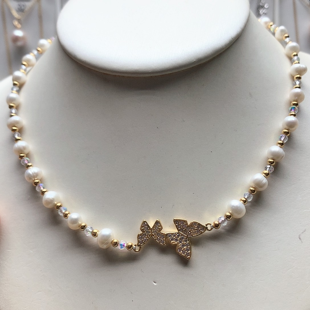 淡水珍珠颈饰未镶嵌