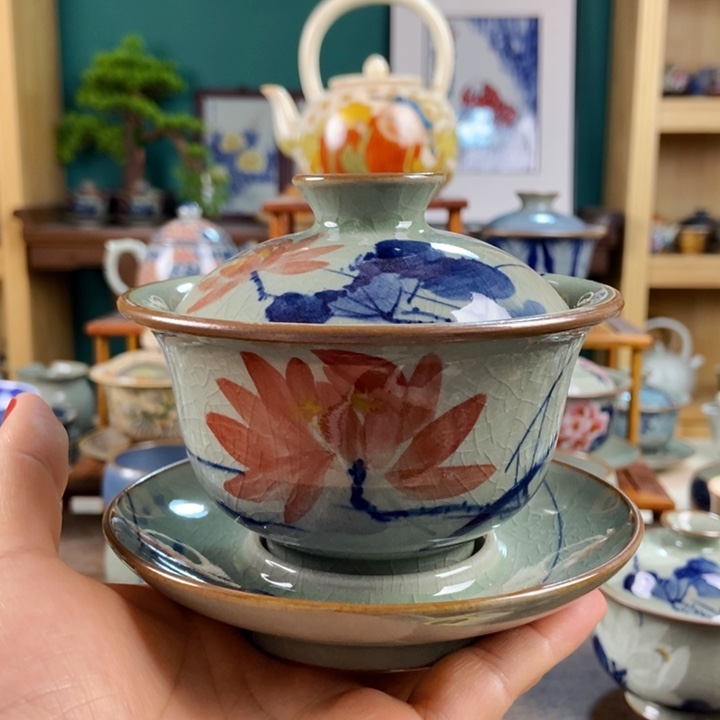 瓷片手工制作工艺精湛等特点为