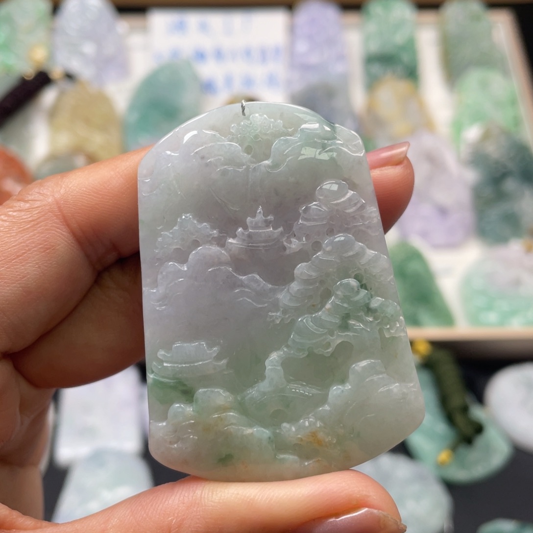 翡翠吊坠(不含链)未镶嵌