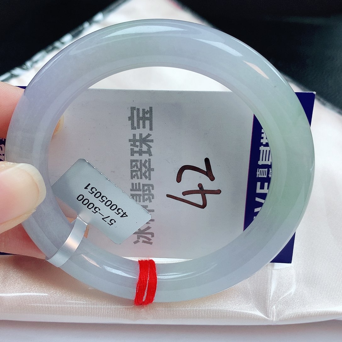 翡翠手镯未镶嵌缅甸天然A货翡翠手镯