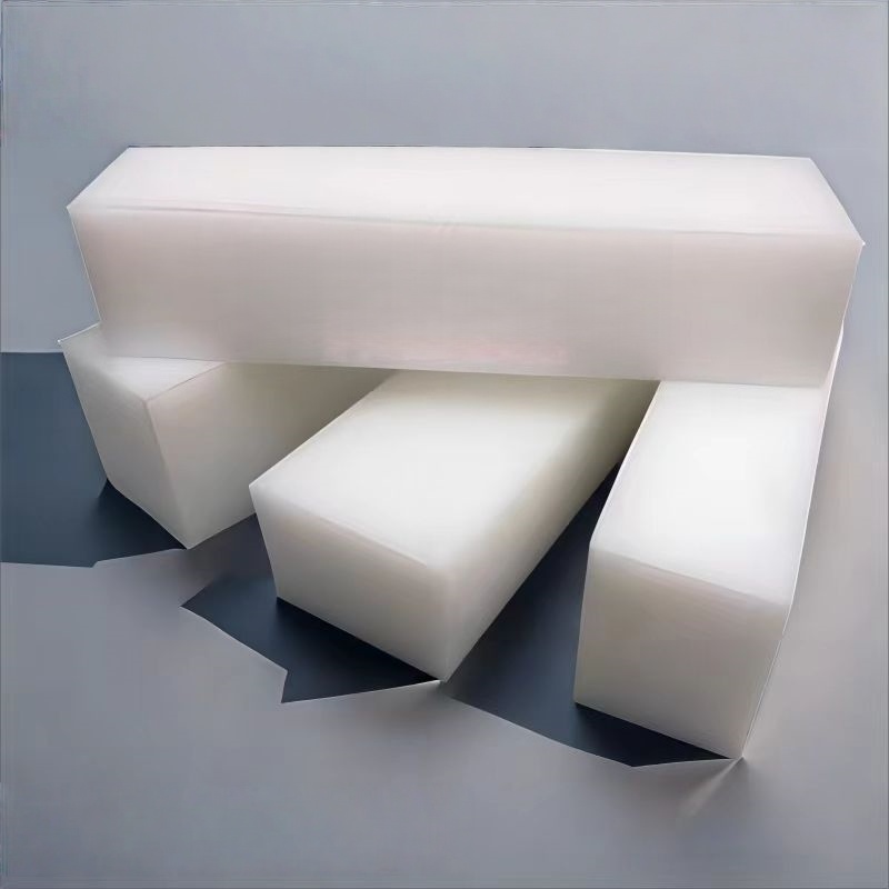 【有骨带支撑】耐磨白色尼龙板聚四氟铁氟龙PA66尼龙方条方块