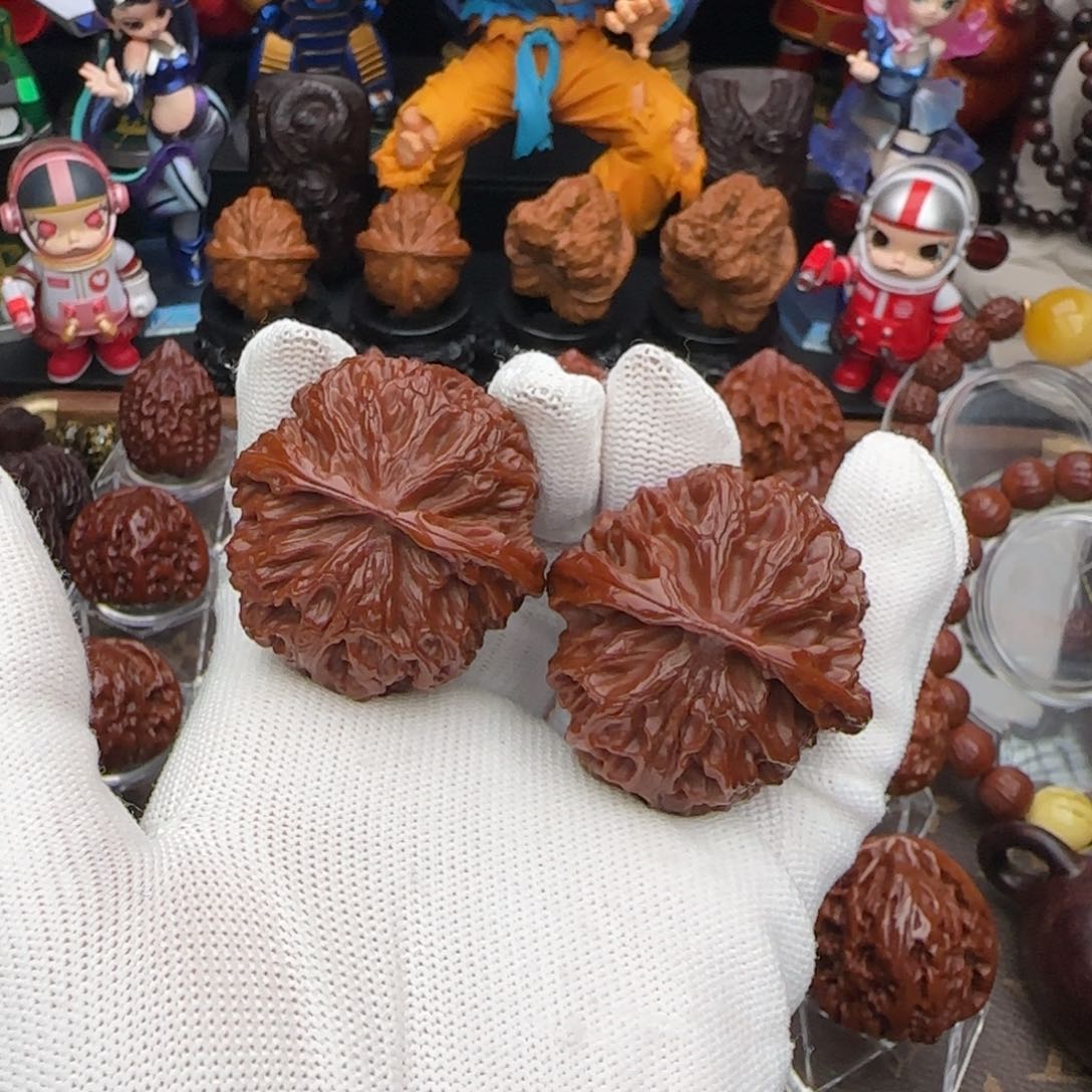 文玩核桃吊坠41全品红苹果园