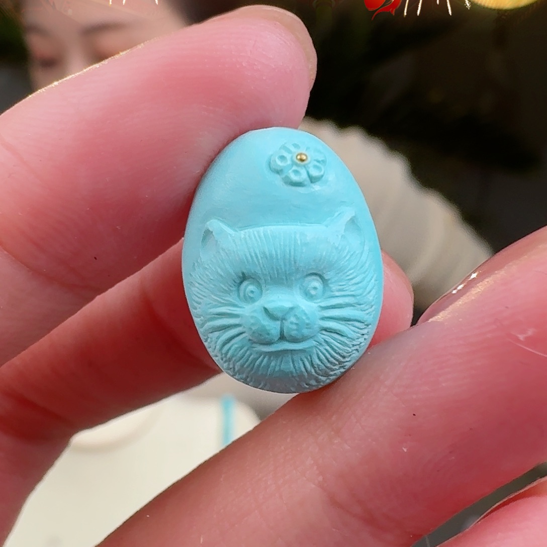 绿松石珠宝奇石未镶嵌