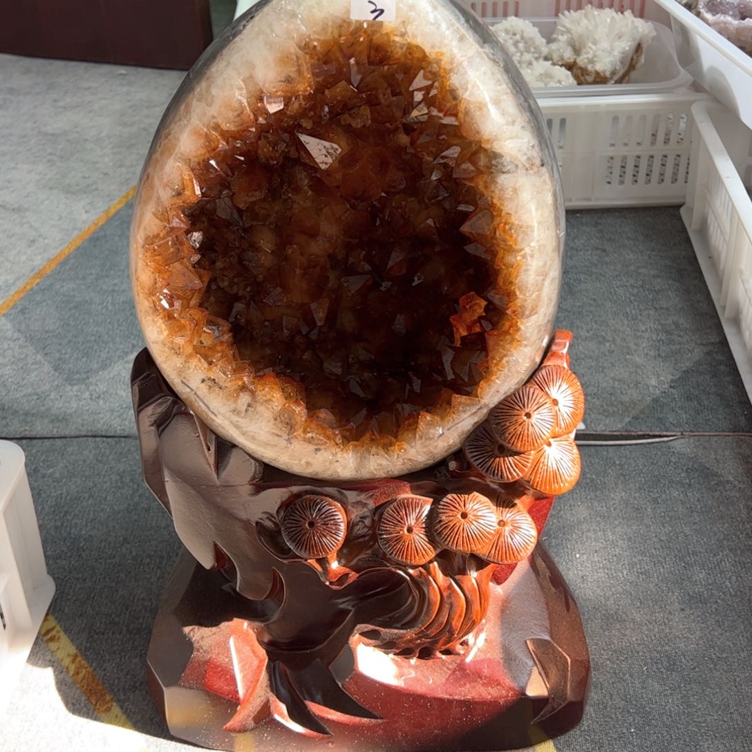 未镶嵌大型摆件（非配饰）紫晶林**微1