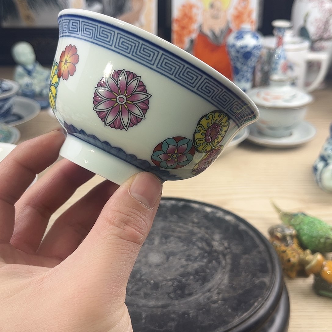 碗陶瓷小米饭碗茶碗