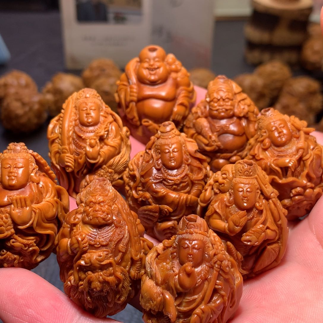 【闪购商品】橄榄核手串/手链华***华云龙核雕