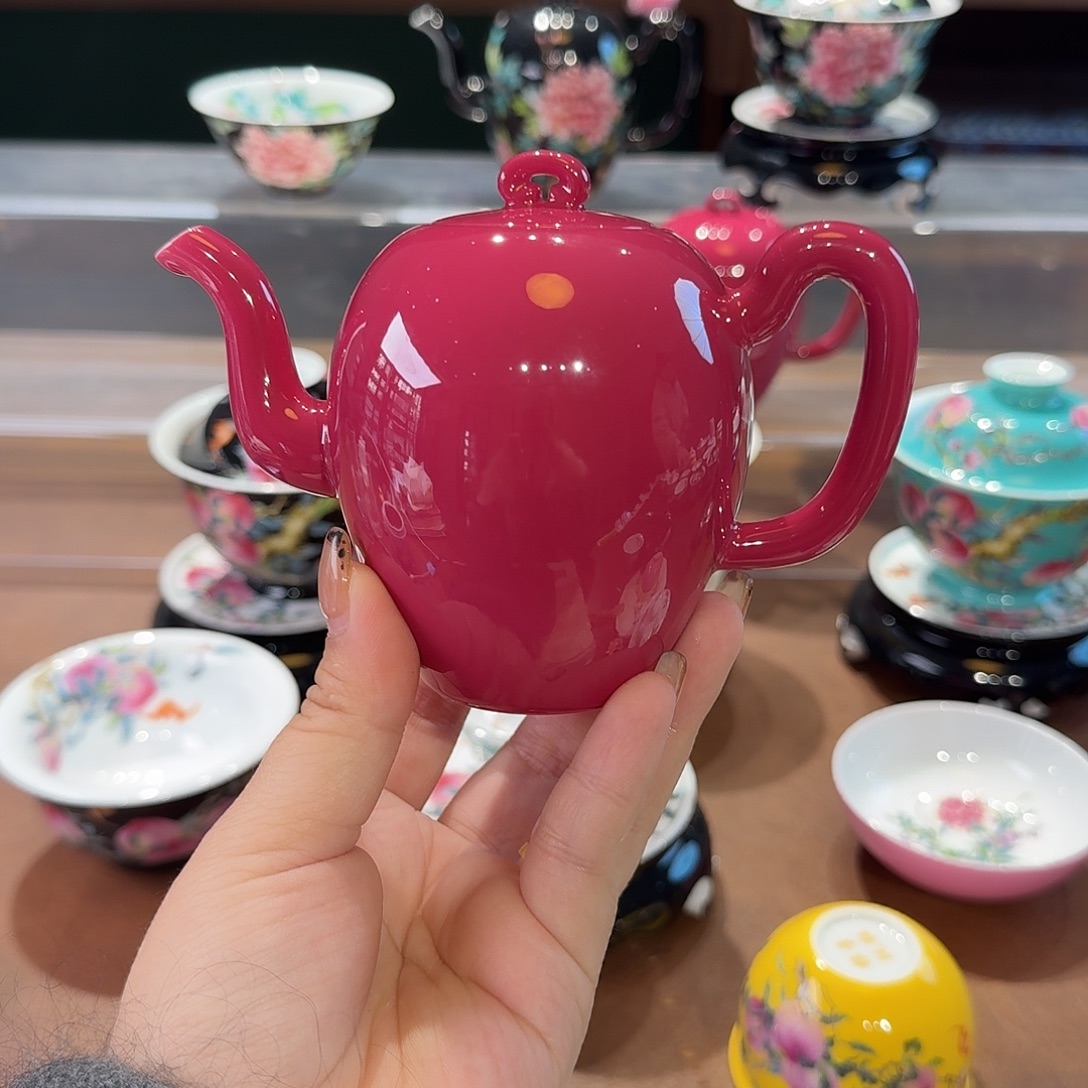珐琅彩主人杯茶具茶具