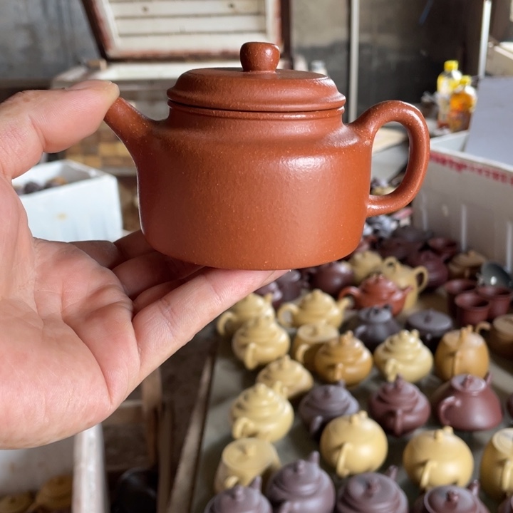 紫砂紫砂红将坡。 德钟