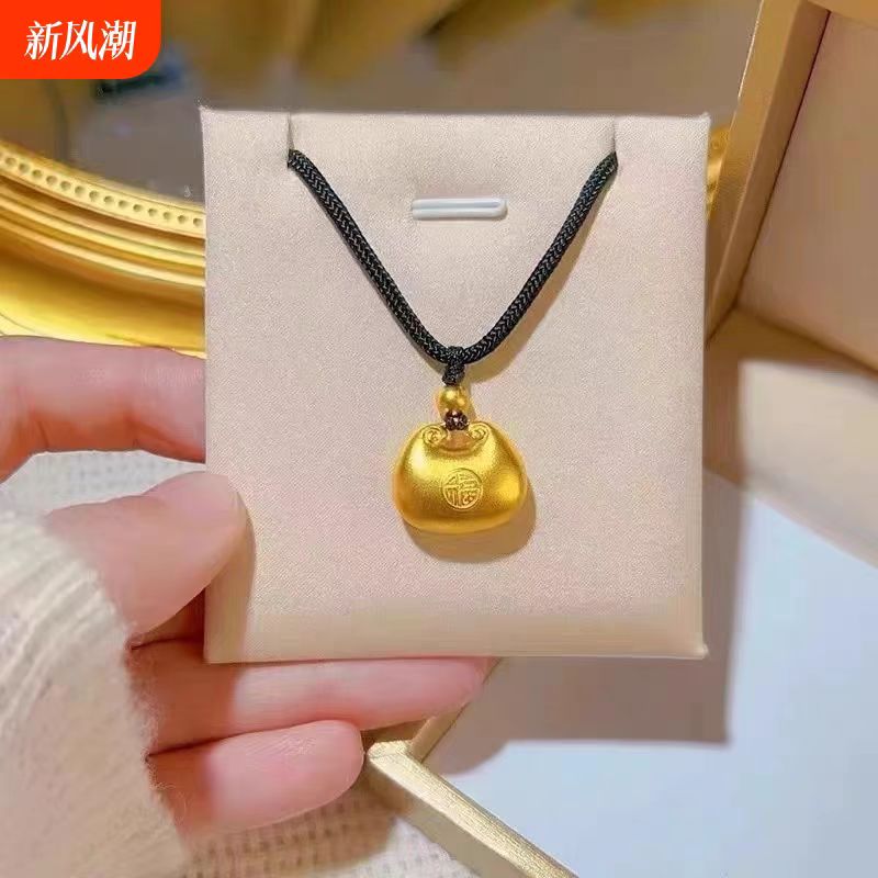 【顺丰/京JD 明天到家】小胖福吊坠+送绳长45cm 男女士适戴百搭时尚款2025年流行饰品20-65岁戴漂亮铜合金A