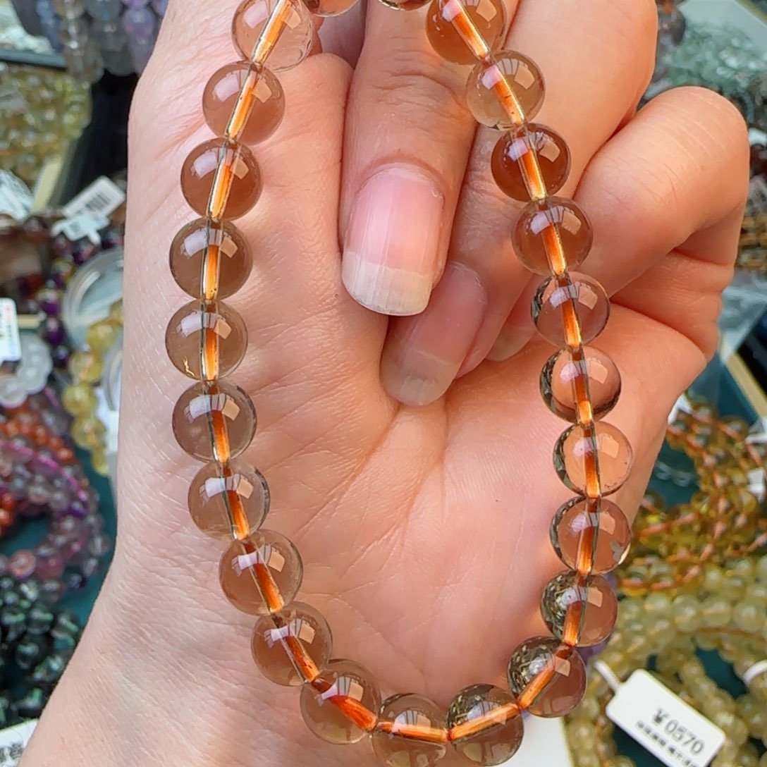 水晶手链未镶嵌手串