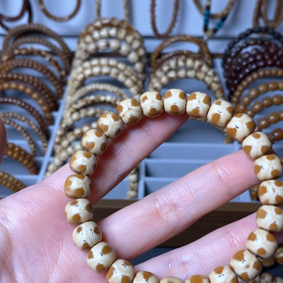 菩提手串/手链小*紫金鼠精品花皮10