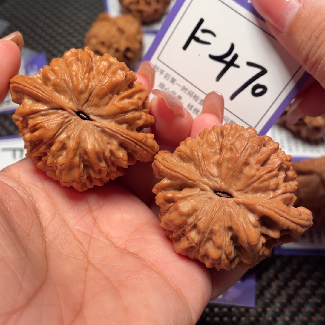 把件桃核470号官帽51