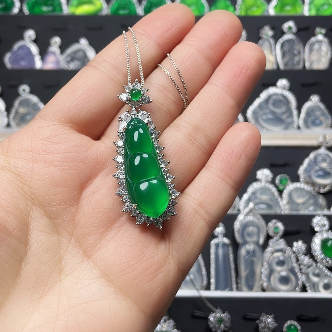 玛瑙/玉髓颈饰合金