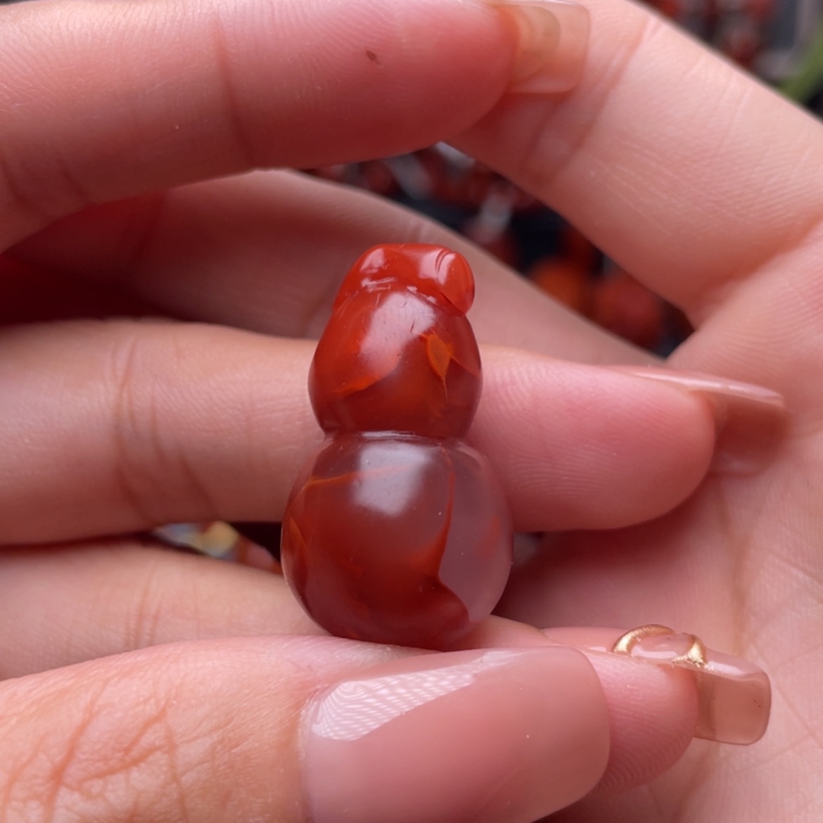 【闪购商品】南红玛瑙葫芦未镶嵌