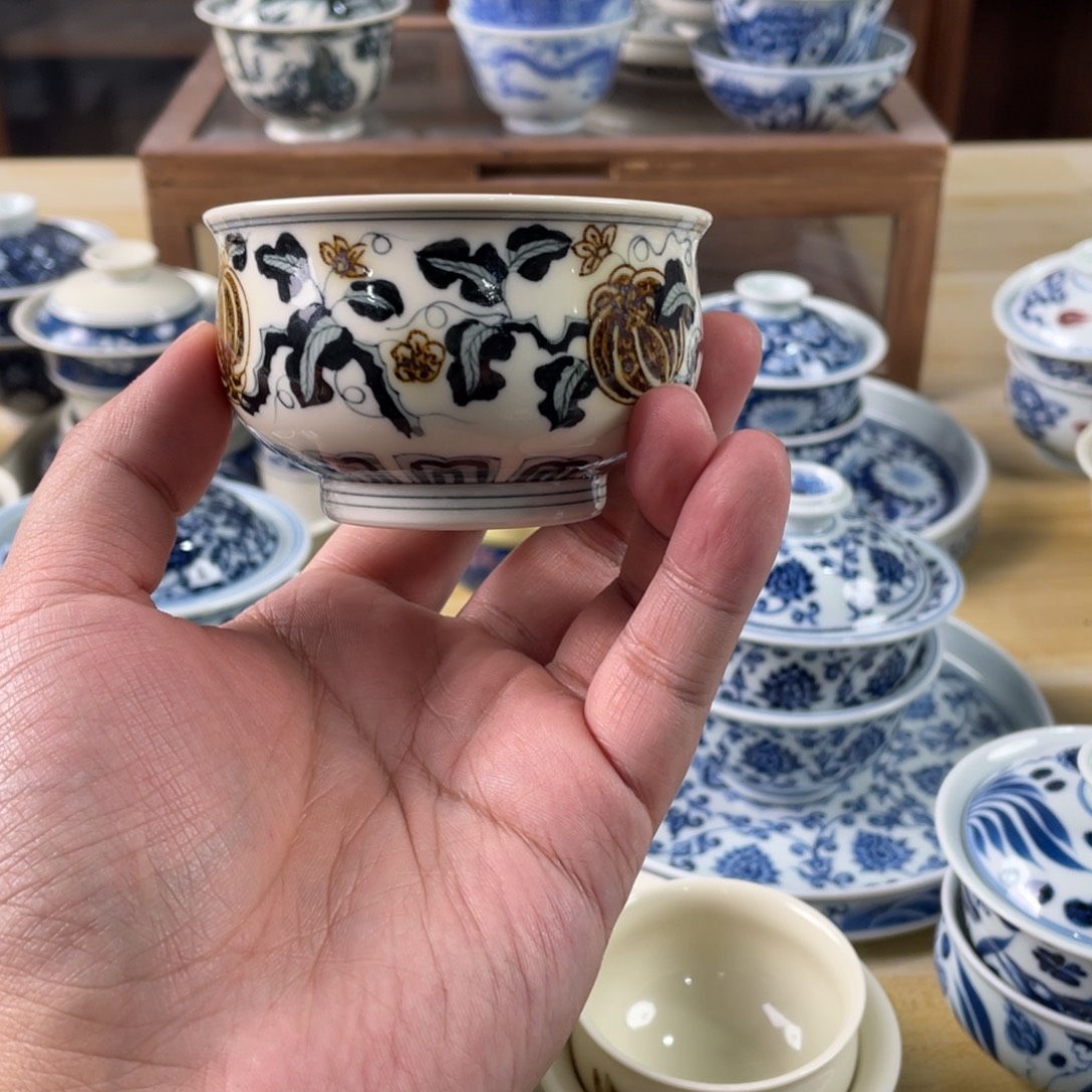 景德镇手工手绘茶具