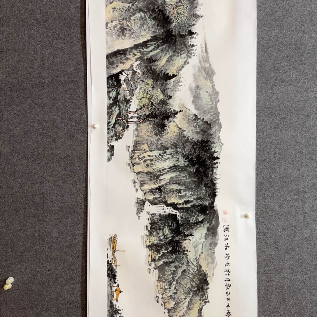 国画杜浩老师手绘作品