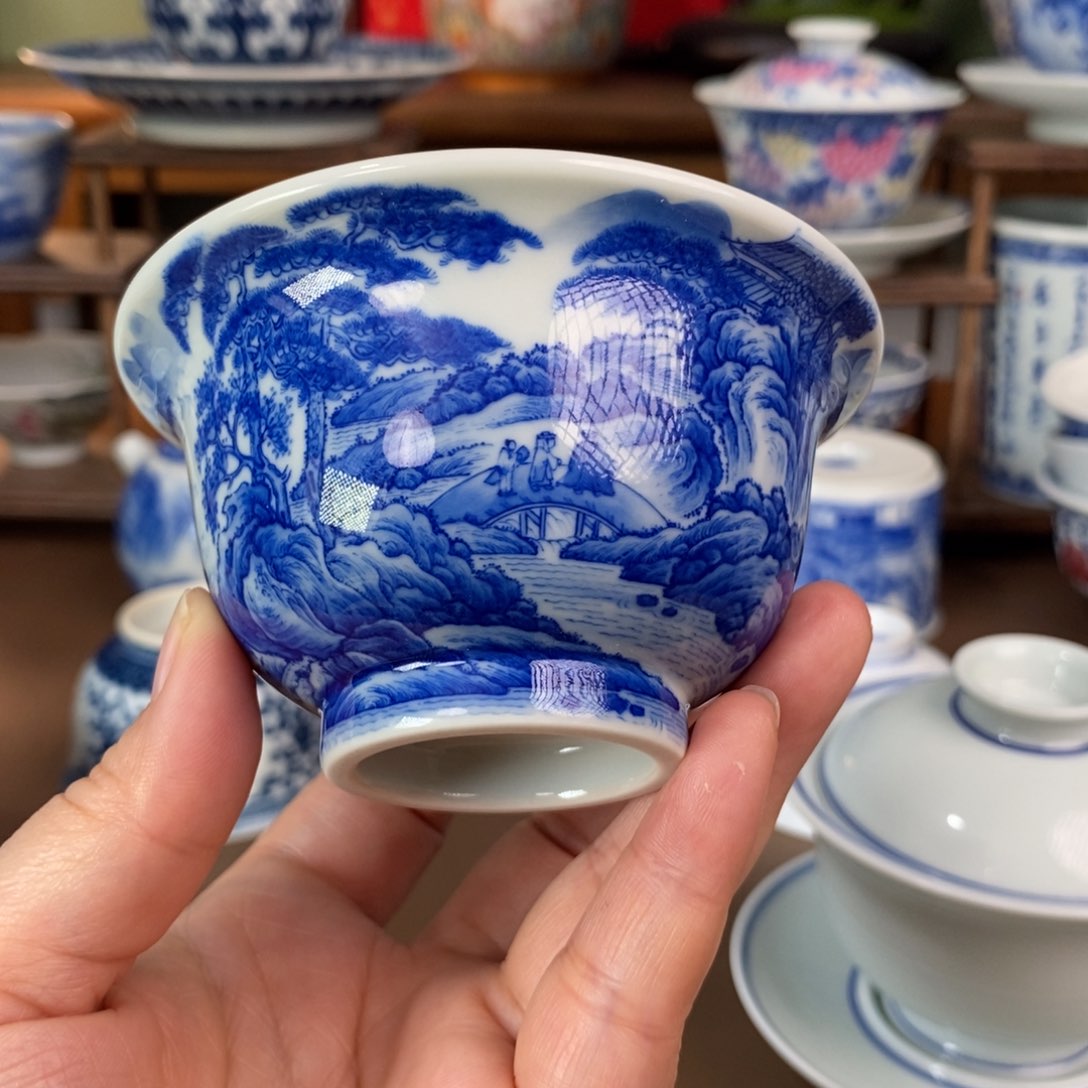 景德镇陶瓷手工手绘