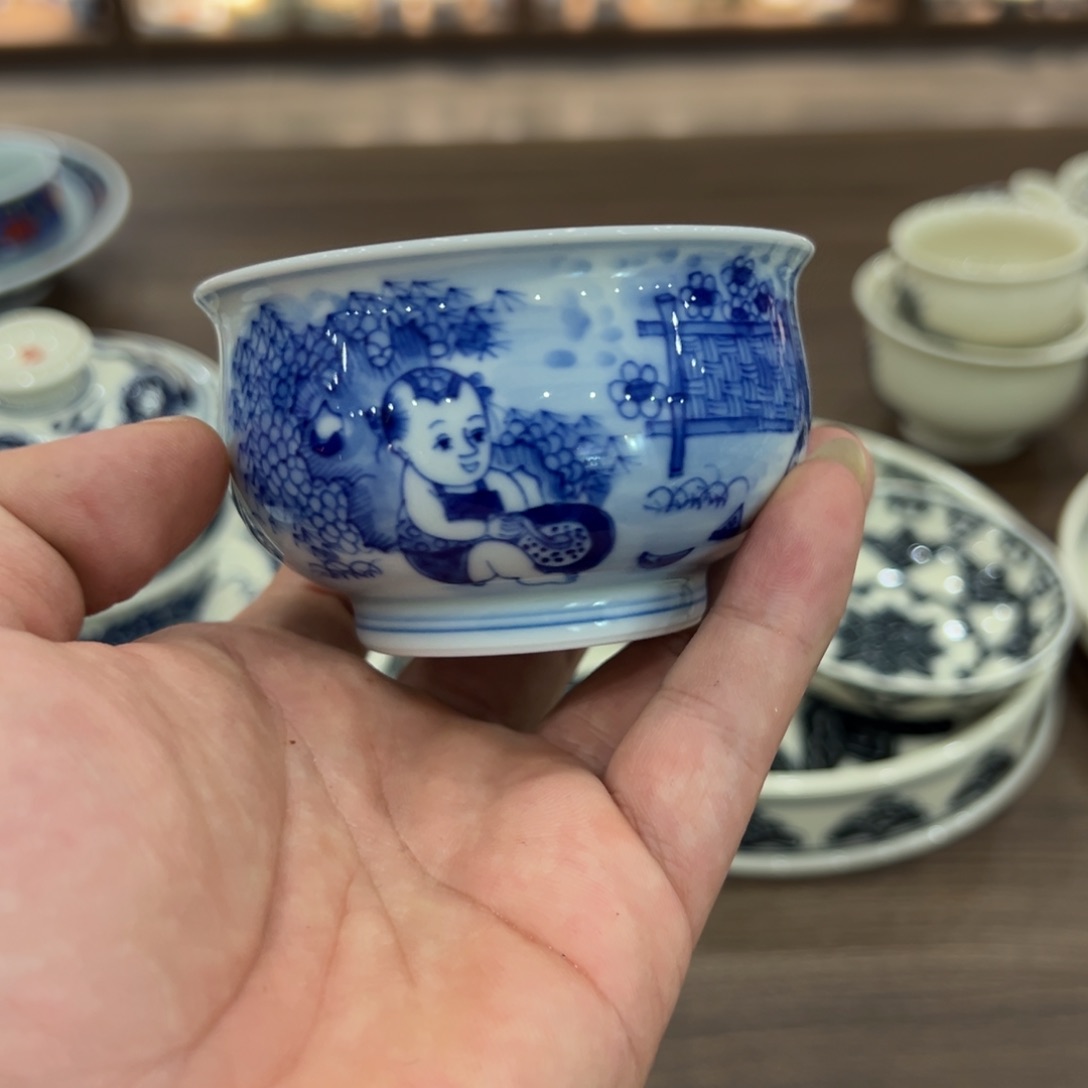 杯景德镇手绘陶瓷