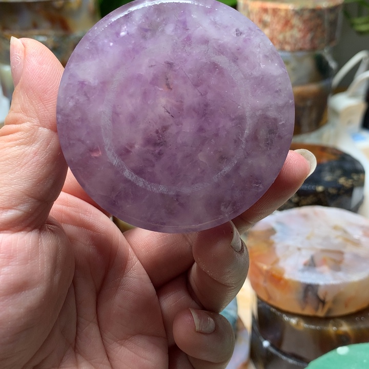 y***n定制石英质玉定制面包扣大点