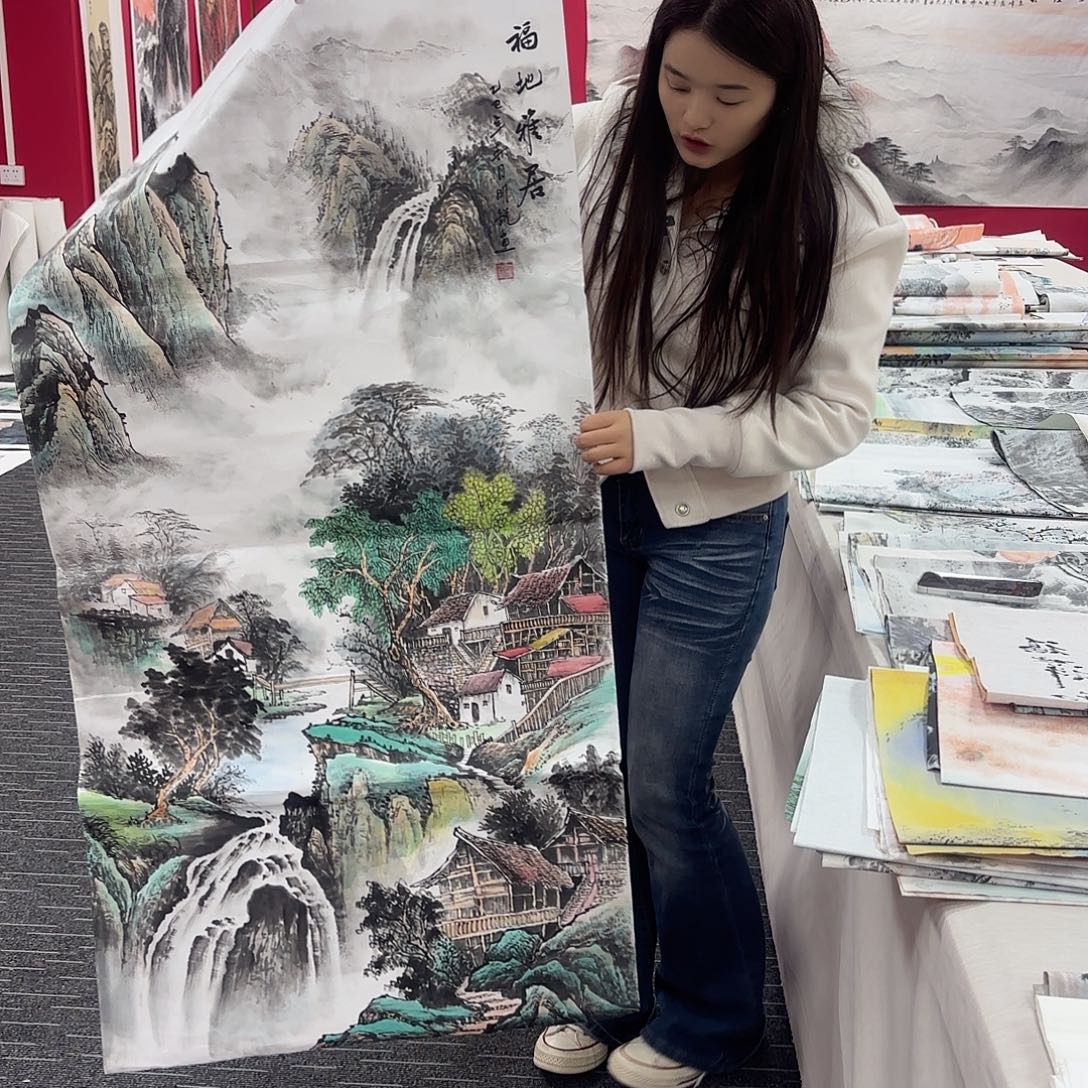 国画国画作品纯手绘