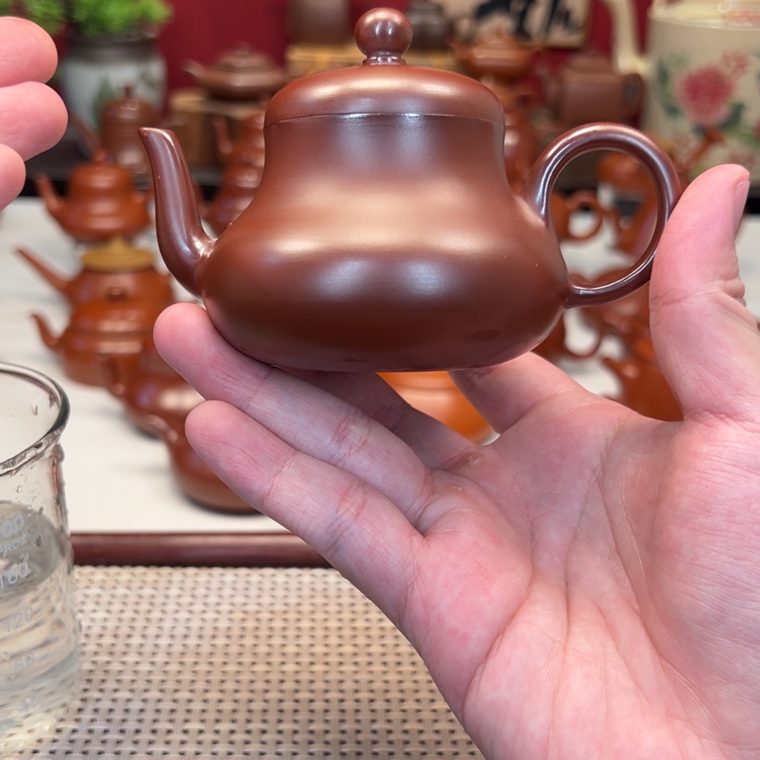 长***石茶壶紫砂潮州手拉壶手拉壶