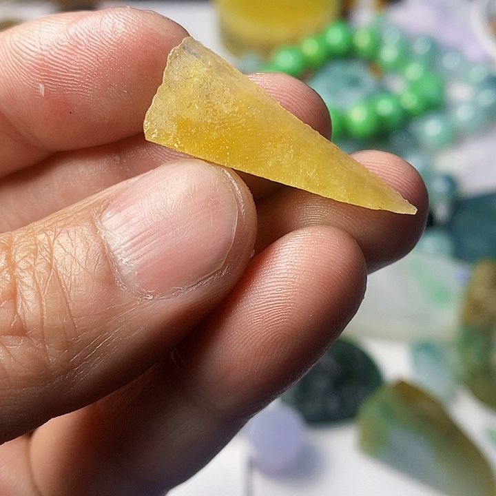 翡翠散珠天然翡翠A货