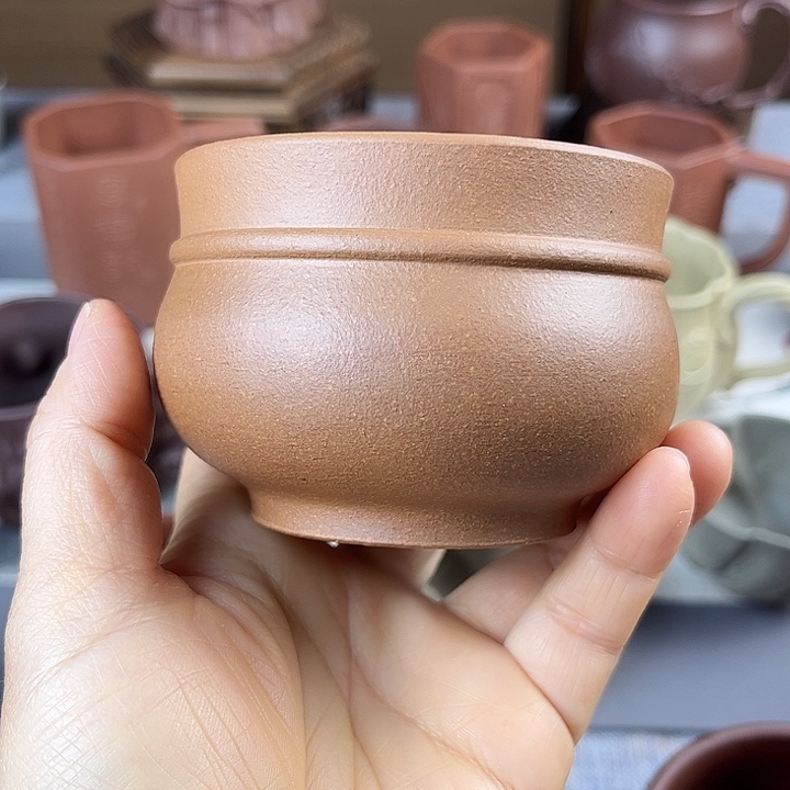 自***…茶杯紫砂全手主人杯微瑕11111