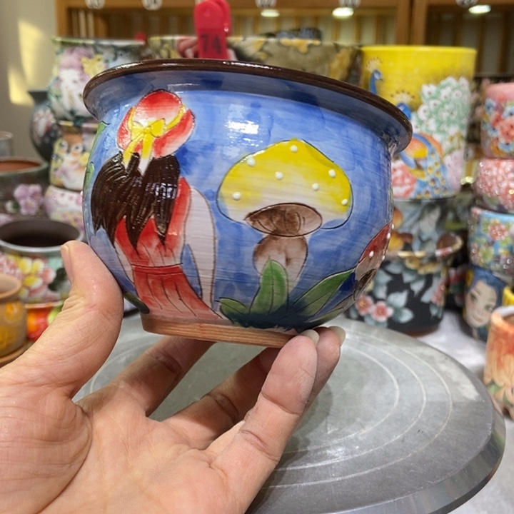 景德镇艺术手绘作品