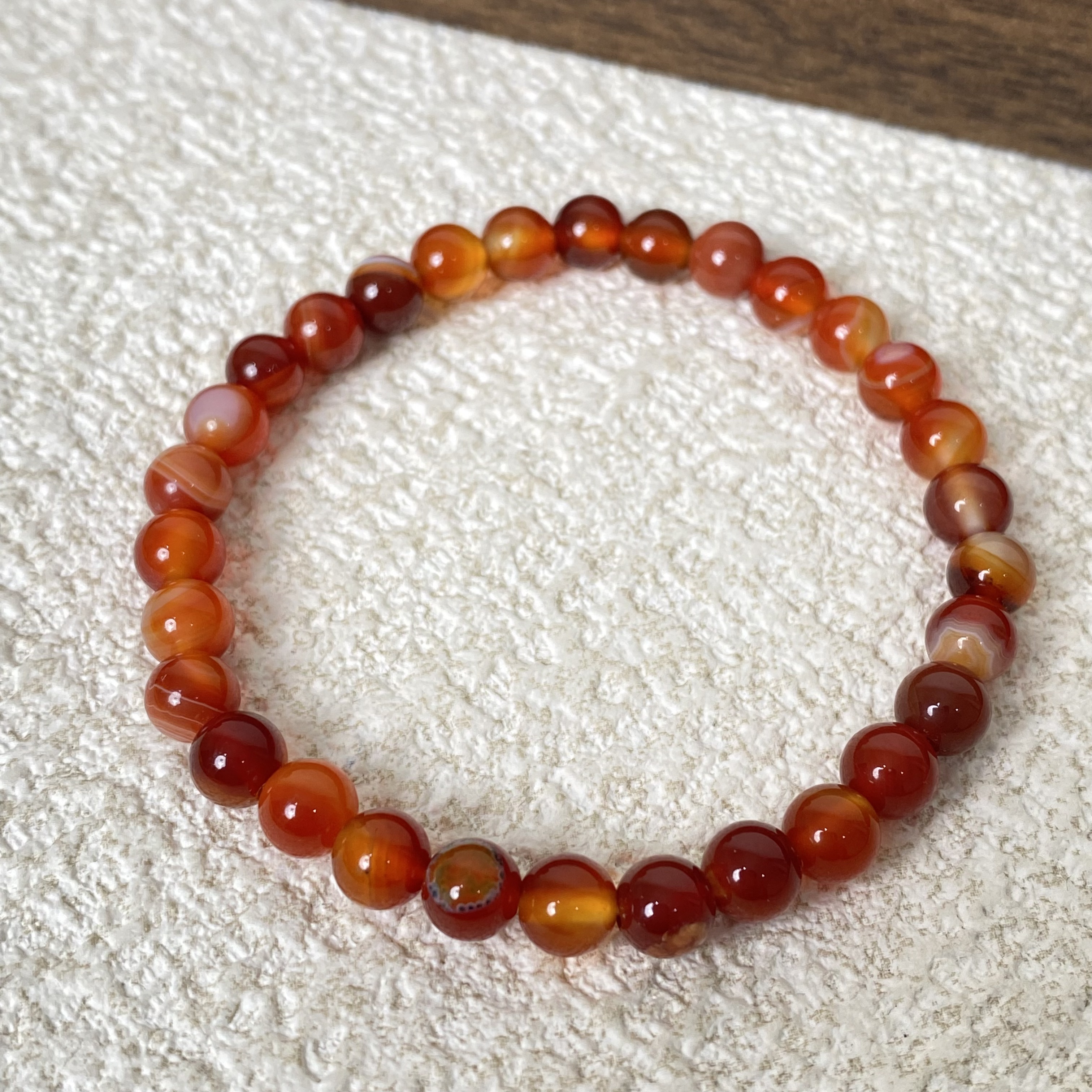  YHKINGS1776设计师款6m原色玛瑙单圈多样性发其一不带礼盒